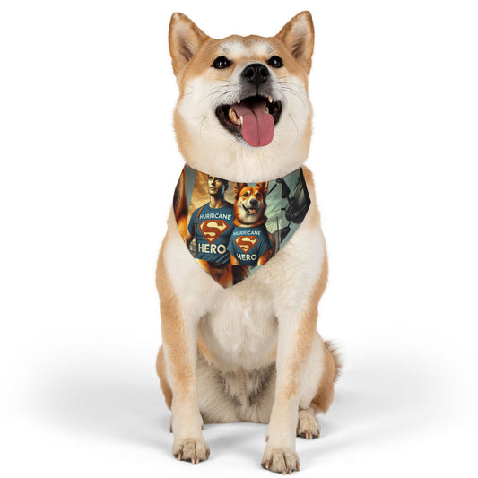 Be A Hurricane Hero | Pet Bandana Collar - Save America