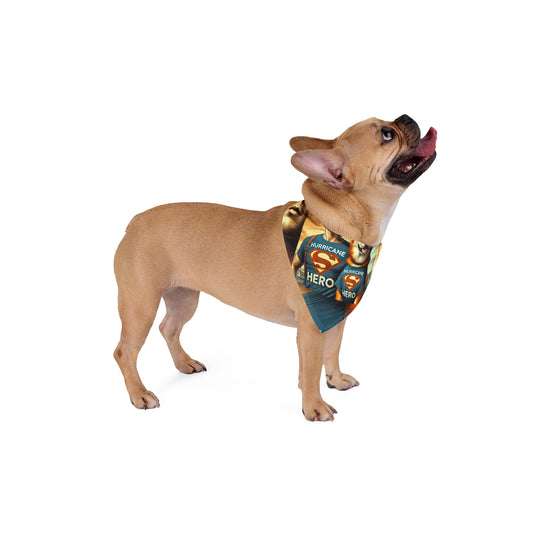 Be A Hurricane Hero | Pet Bandana Collar - Save America