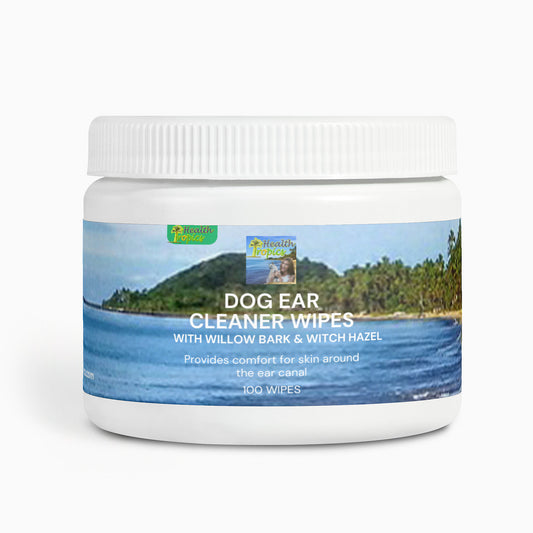 Dog Ear Cleaner Wipes | Heath Tropics - Healthy Pets