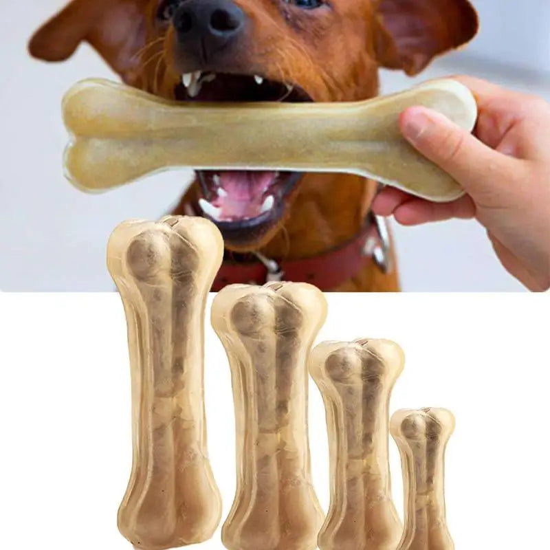 Dog Teething Bone | Beef Flavored Bone for puppies - Safe Molar Teeth Clean Stick